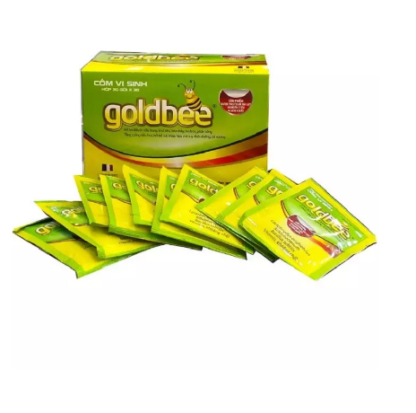 Goldbee - Cốm vi sinh Giúp tăng cường tiêu hoá, bồi bổ cơ thể, hạn chế suy dinh dưỡng, còi xương - Hộp 30 gói
