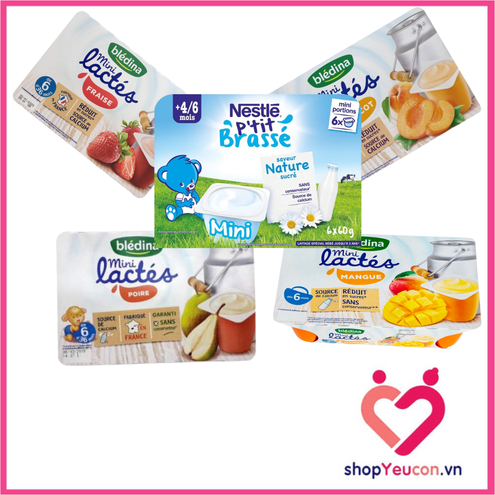 Sữa chua nguội Nestle Pháp, Sữa chua Nestle cho bé 9m+