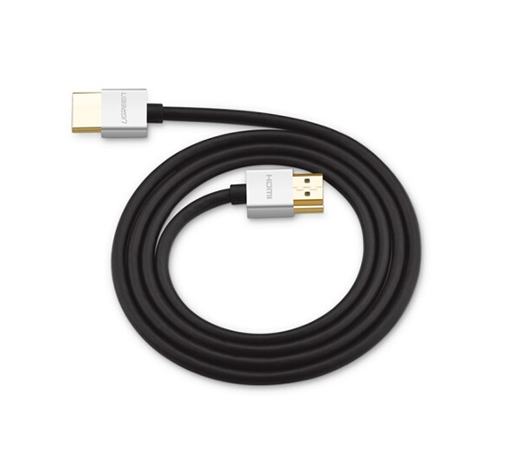 Cáp hdmi 2m siêu mỏng hỗ trợ 4k, 3d ugreen 30478