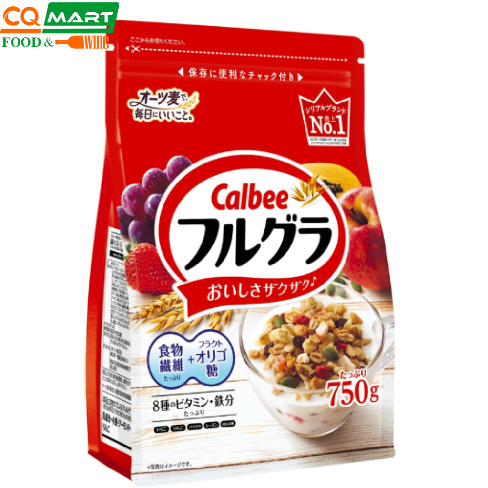 Ngũ cốc calbee nhật bản hàng nội địa 750g