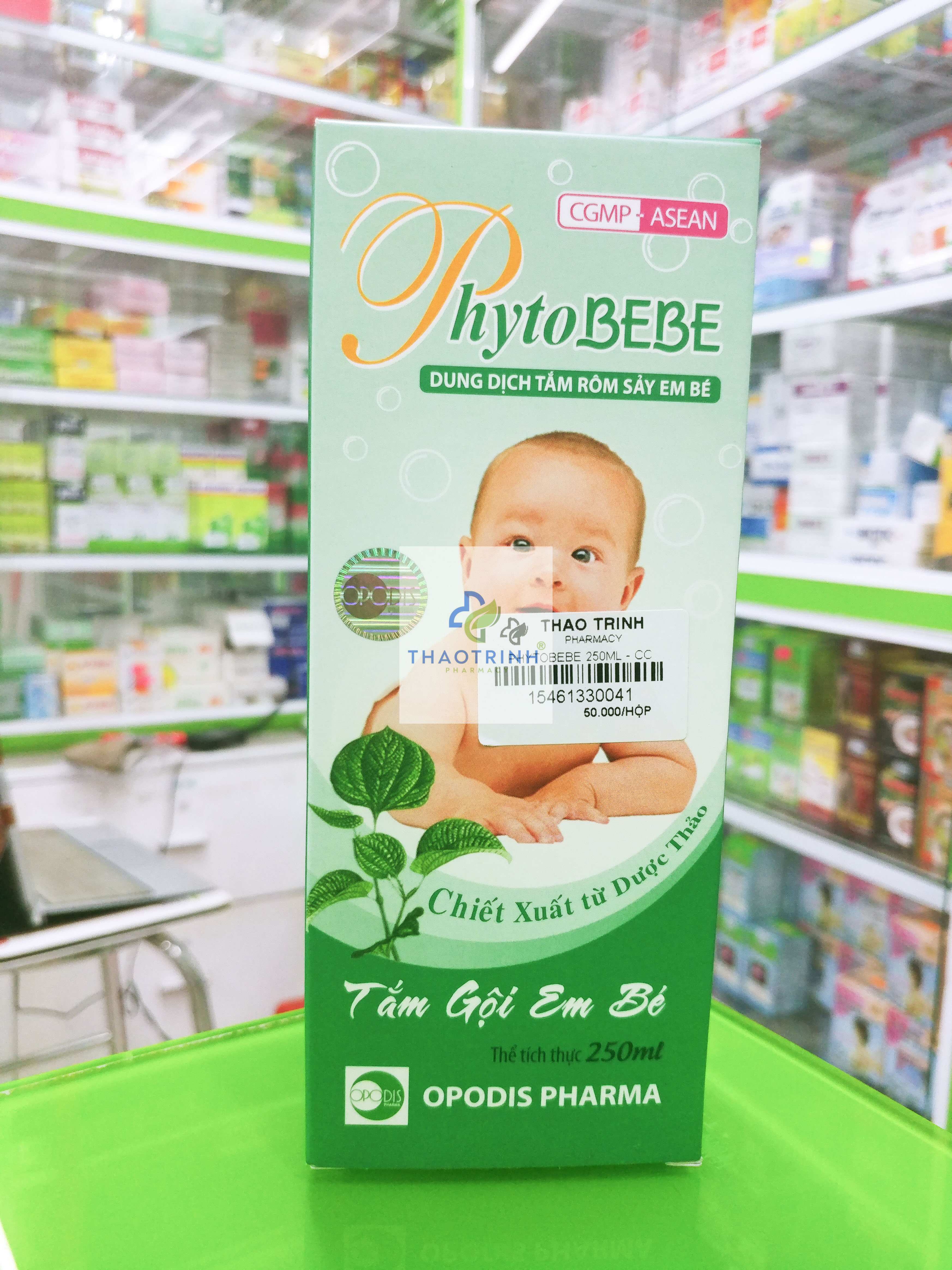 Sữa tắm gội em bé Phytobebe