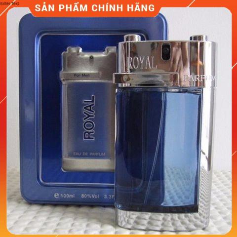 [HCM]Nước Hoa Nam Royal Hộp Thiếc Lịch Lãm -Kho Sỉ Như Tuấn