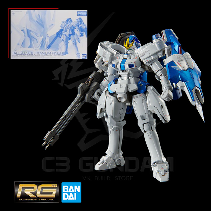 Mô hình lắp ráp gundam rg 1/144 tallgeese iii gunpla chính hãng nhật bản