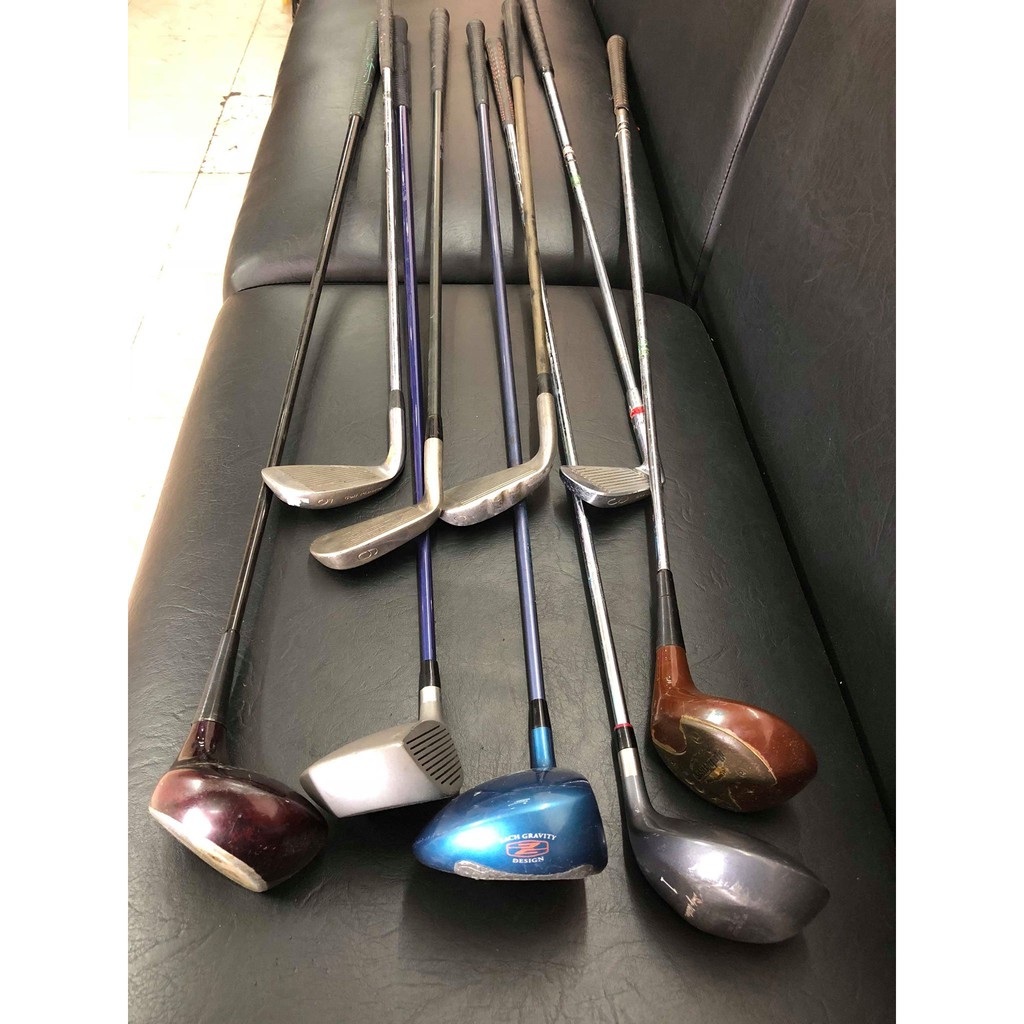 Gậy golf USA , Japan thanh lý hang cu bỏ cốp xe hơi tự vê chỉ còn gậy Driver