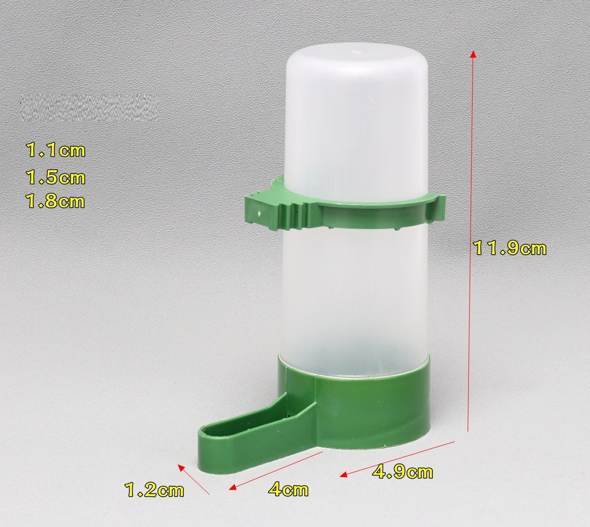 Large Automatic Feeding Bowl (Water Bottle) for Lovebirds, Cockatoos, and Various Types of Ornamental Birds. - 4