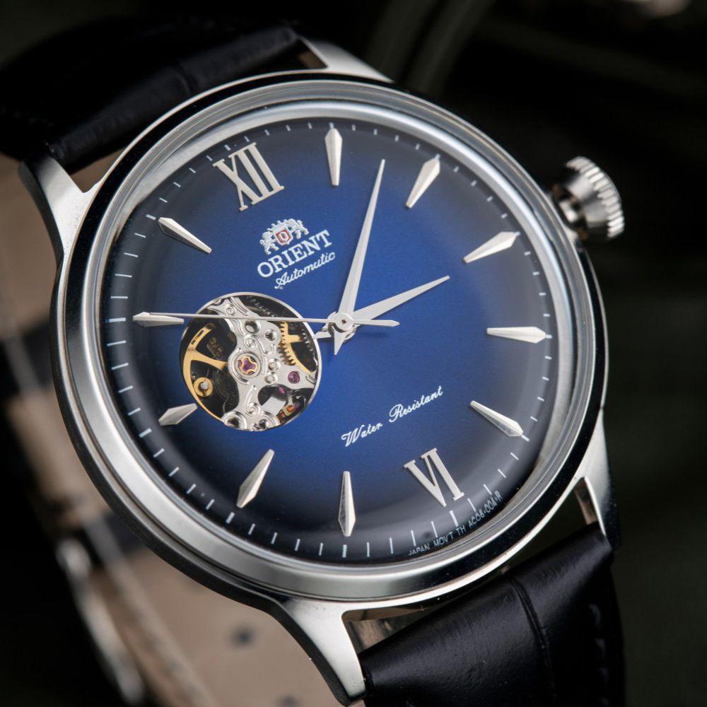 { RẺ VÔ ĐỐI }{ BẢO TÍN ĐỒNG HỒ SHOP SỊN LAZADA }  Đồng Hồ Cơ Nam Orient Lộ Tim Lộ Tim Tự Động Automatic Máy Nhật Japan Dây Da { bán buôn sk orient seiko patek }