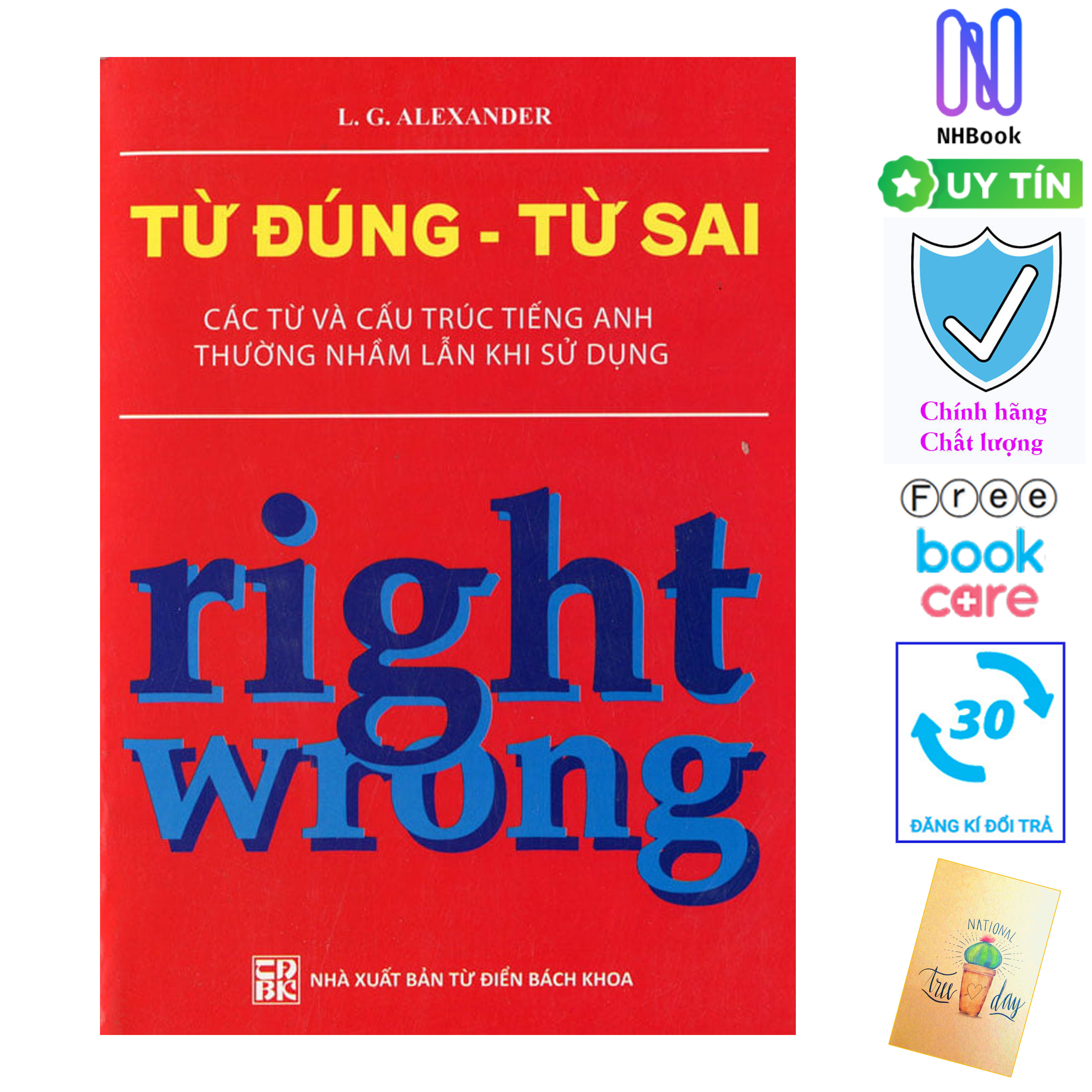 [ Free Book Care + Quà 10k ] - Sách chính hãng bảo hành - NHBook -Right Word & Wrong Word - Từ Đúng Từ Sai - Tặng Kèm Sổ Tay 10k