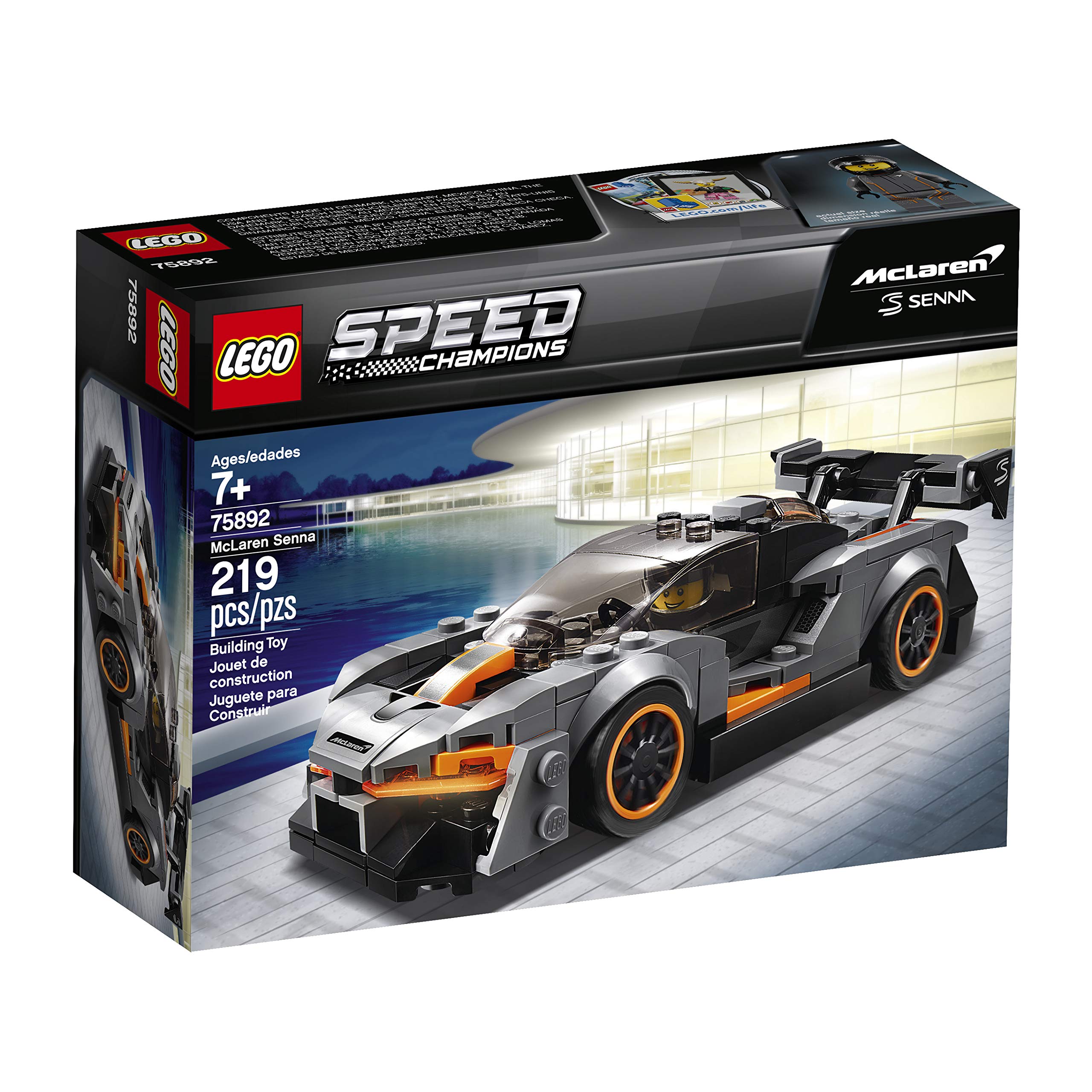 Đồ chơi LEGO Speed Champions 75892 - Siêu Xe McLaren Senna (và nhiều mẫu siêu xe khác 76900, 76901, 76902, 76909)