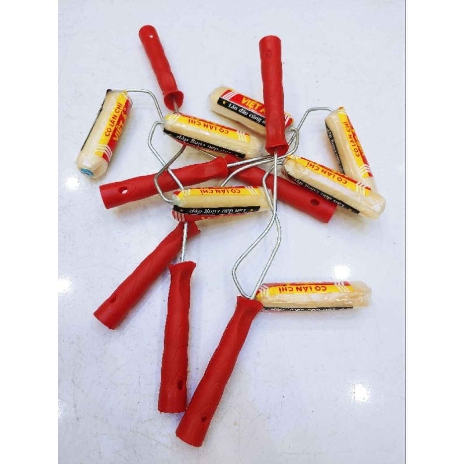 Cây lăn 10cm, rulo sơn nước, lô lăn sơn dầu, lu lăn keo các loại