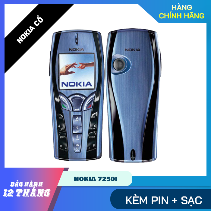 Nokia 7250i chính hãng bảo hành 12 tháng - bảo hành 1 năm