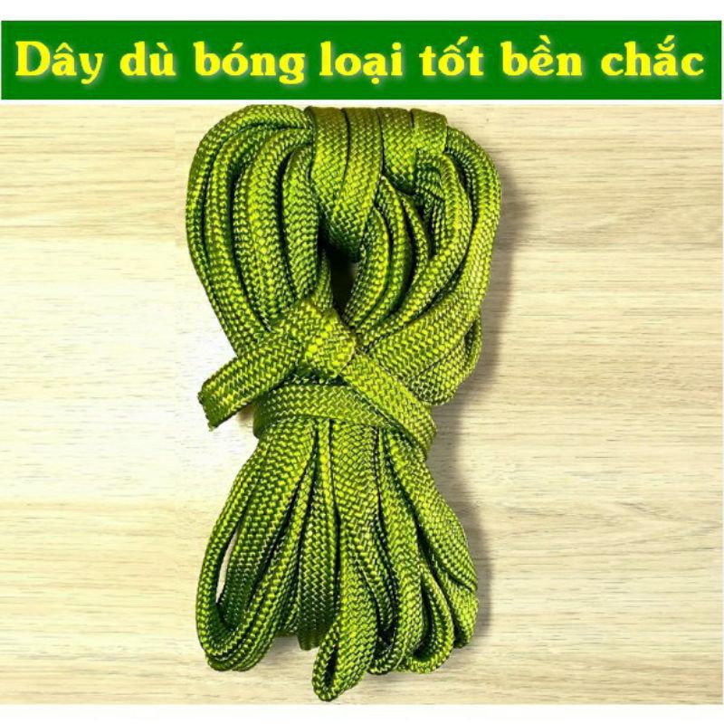 Dây dù mắc võng, dây dù bản lớn loại dày bóng chắc, tính theo cuộn 20m