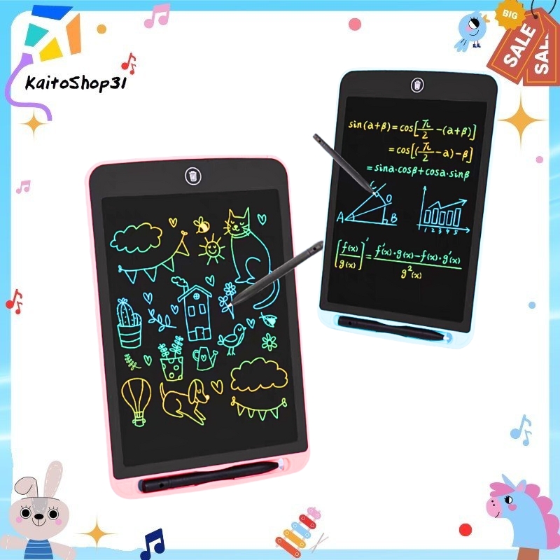 Đồ Chơi Bảng vẽ điện tử tự xóa bảng viết tự xóa thông minh cho bé màn hình LCD 8.5in