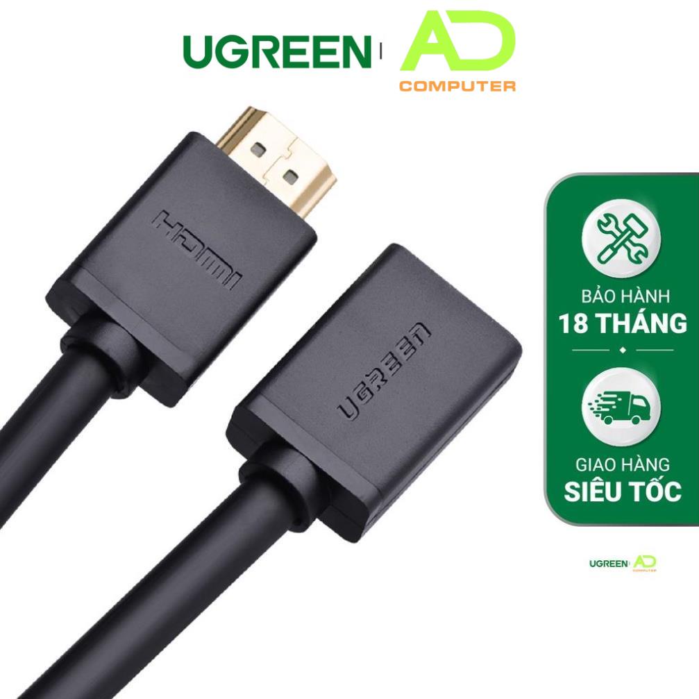 Dây nối dài hdmi 1.4 thuần đồng 19+1, dài từ 1-3m ugreen hd107