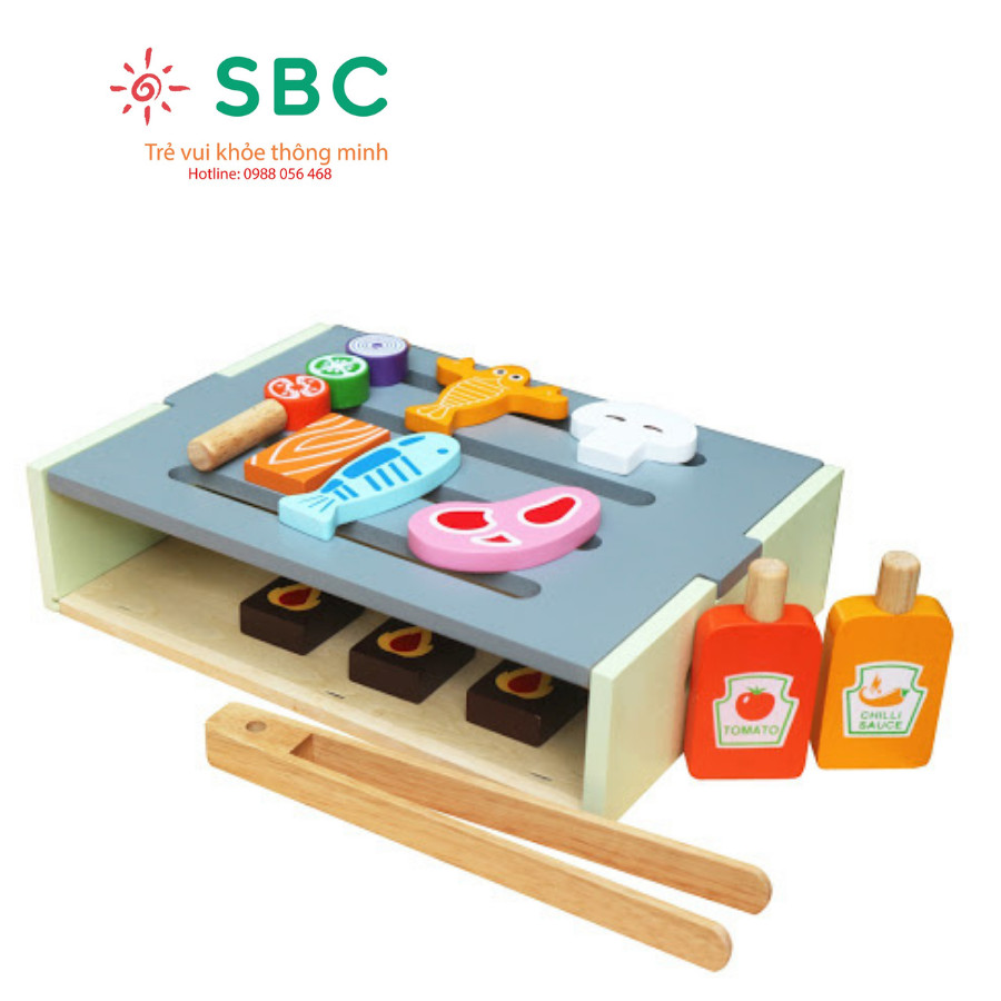 Đồ chơi gỗ Winwintoys - Bếp nướng