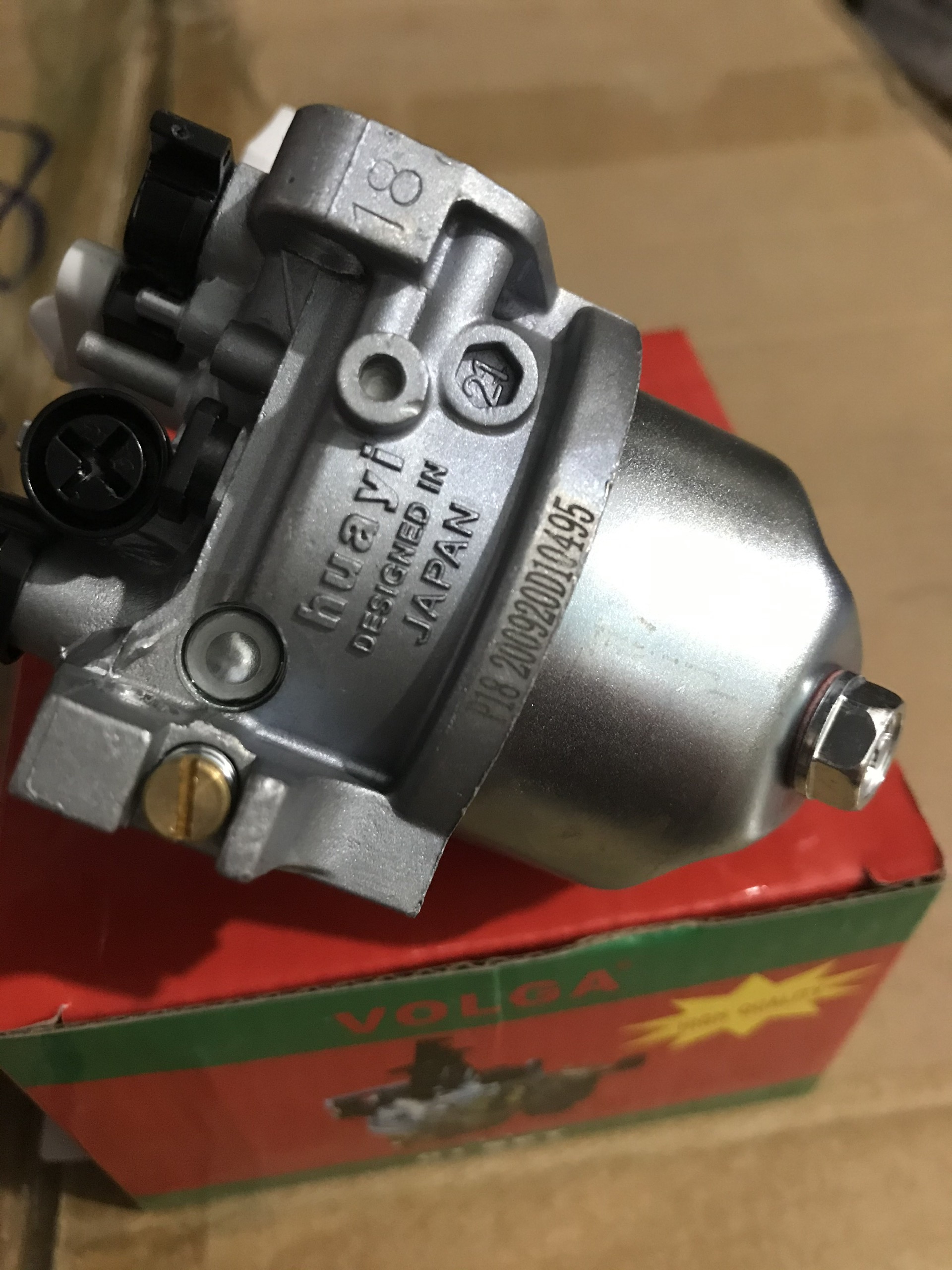 ( VOLGA) BỘ CHẾ (BÌNH XĂNG CON) MÁY NỔ / MÁY CHẠY XANG 5.5HP/6.5HP/7.5HP