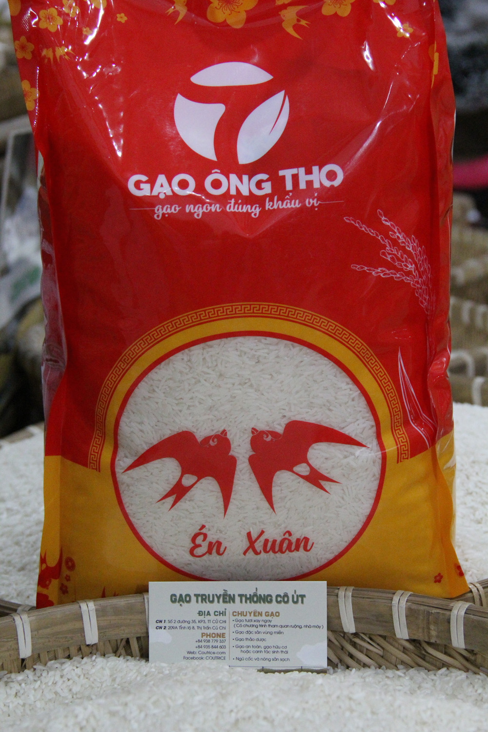 Combo 3 túi gạo ông thọ én xuân