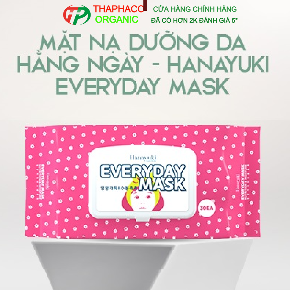 Mặt nạ dưỡng da hằng ngày hanayuki everyday mask