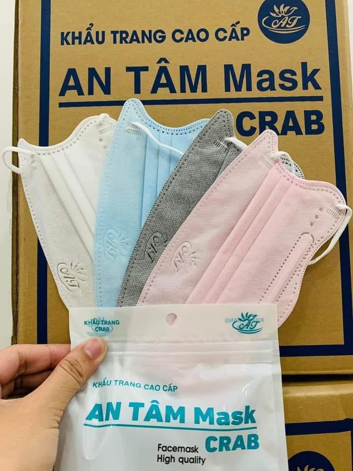 Set 50 khẩu trang kf95 king kua, khẩu trang hình cua siêu hot