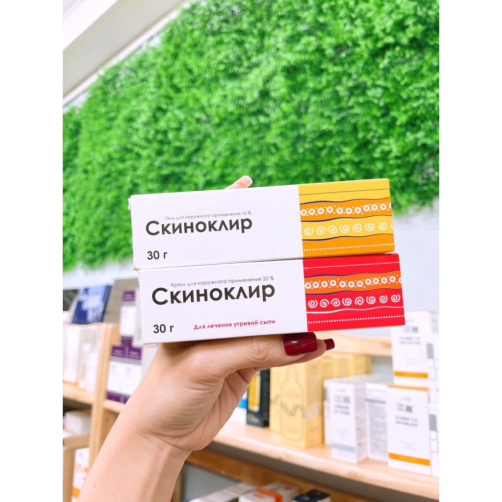 Kem Skinoren/Skinoklir Giảm Mụn Thâm Nội Địa Nga