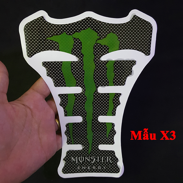 Miếng dán bình xăng Monster