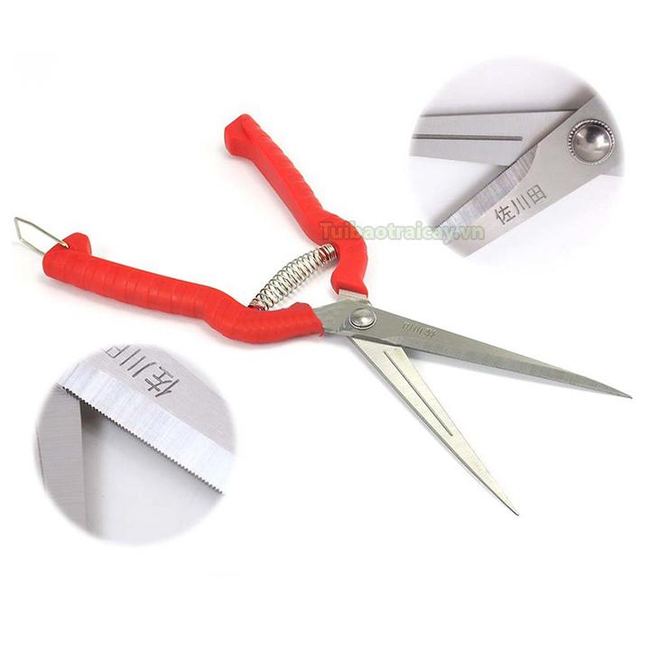 Kéo cắt tỉa hoa loại mũi nhọn dài Sgawata hàng Nhật Bản
