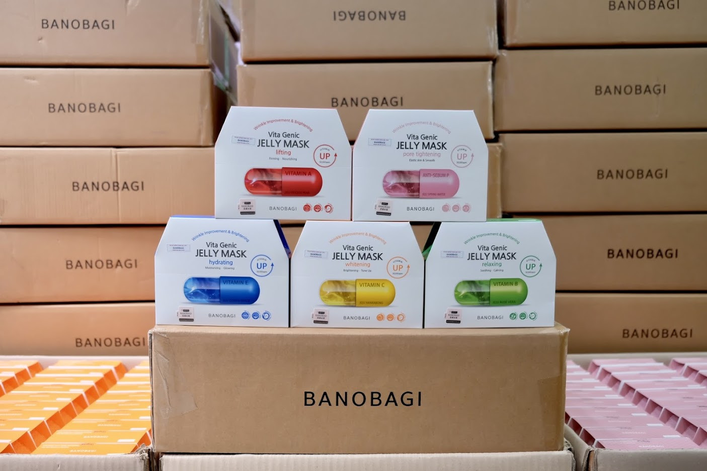 Hộp 10 Miếng Mặt Nạ Dưỡng Da Banobagi Jelly Mask Mẫu Mới 2020 30ml x 10