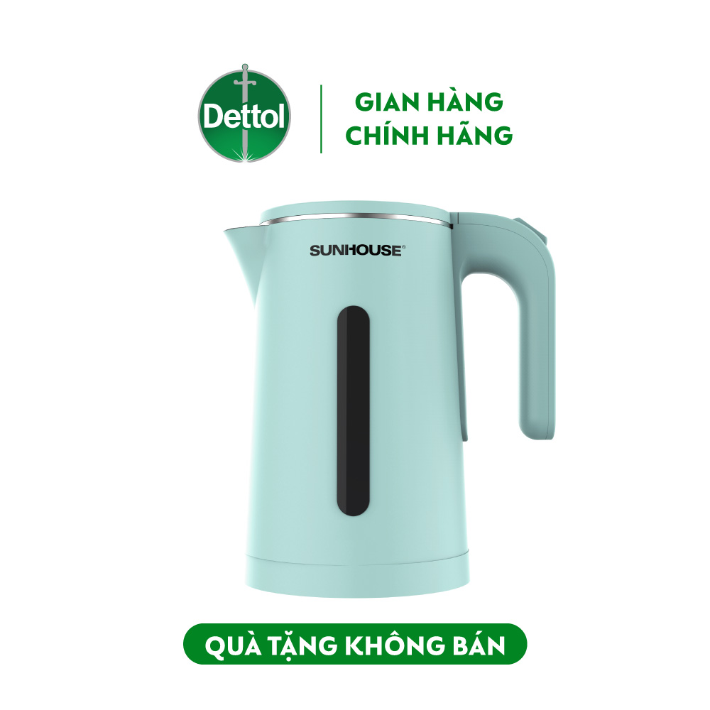 Bình đun siêu tốc inox 2 lớp Sunhouse