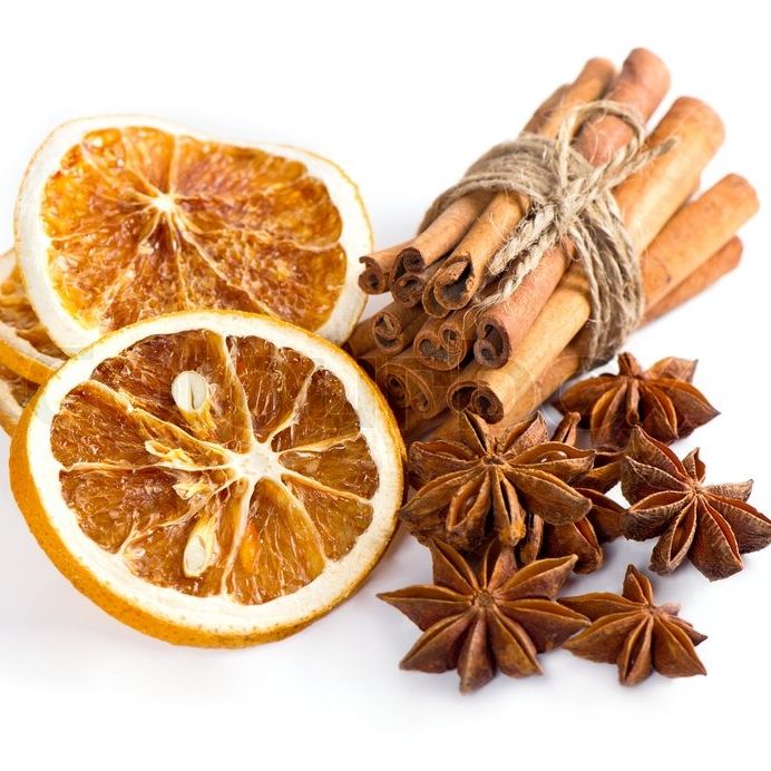 Thảo Mộc Cam, Quế, Hồi, Hương Thảo... Sấy Khô Uống Trà Detox, Trang Trí Bánh Kem Noel, Xông Phòng, Làm Đồ Handmade