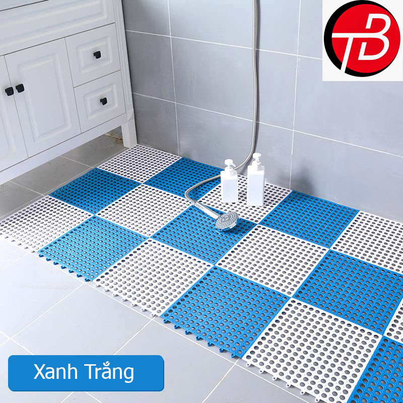 Tấm Thảm Nhựa Kháng Khuẩn Chống Trơn Trượt Nhà Tắm Nhà Vệ Sinh