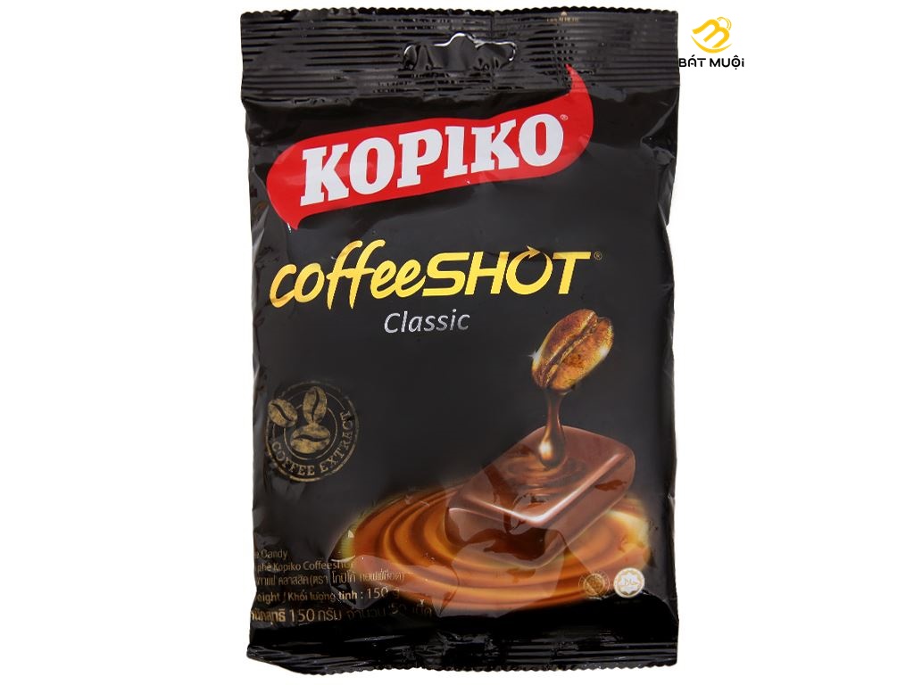 Kẹo cà phê kopiko vị cà phê/ cà phê sữa 135gram - tạp hóa bát muội