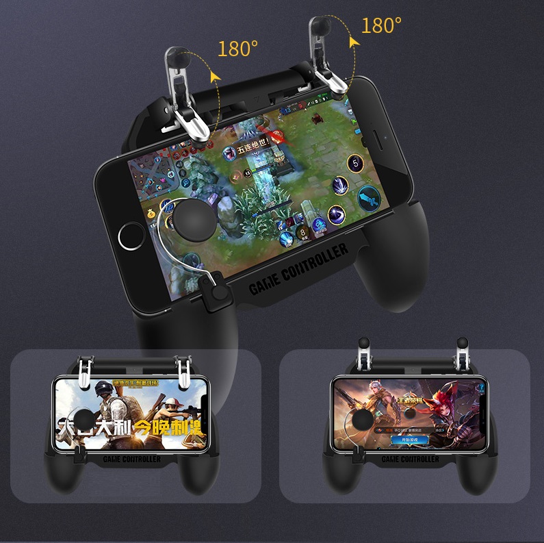 Tay cầm chơi game có nút điều khiển - Combo tay cầm và nút chơi game