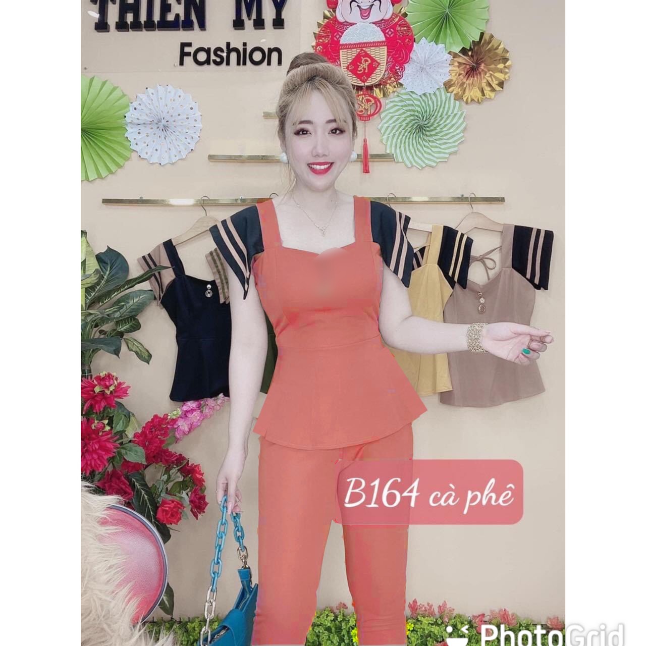Đồ bộ thun cát hàn mặc nhà phong cách bánh bèo size 40-69kg
