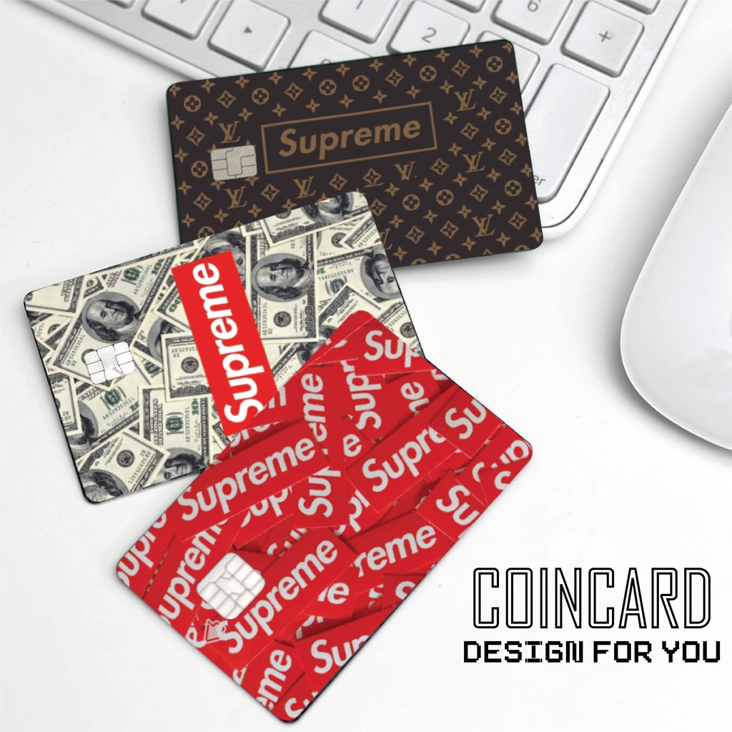Supreme | dán thẻ atm coincard