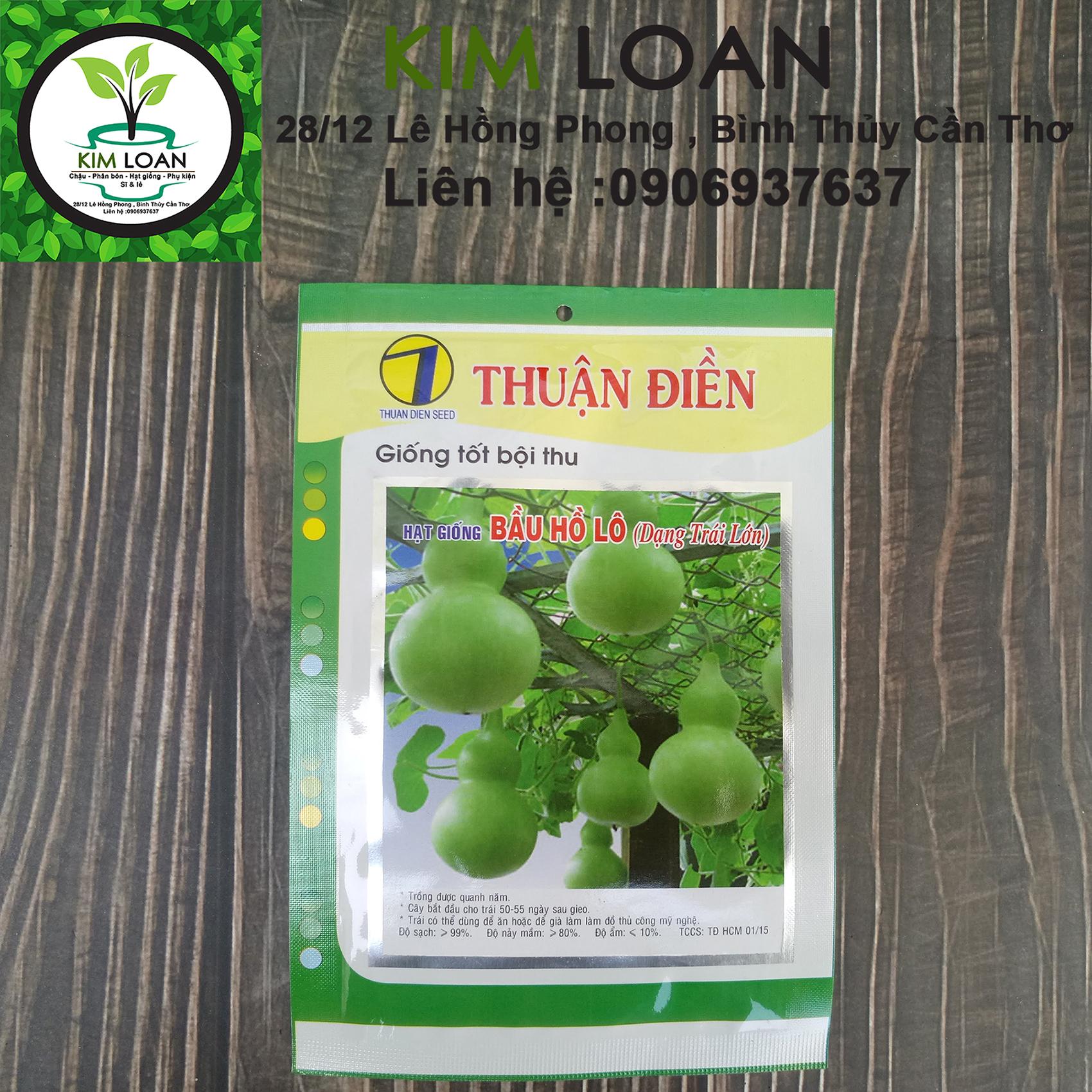 Hạt giống bầu hồ lô trái lớn Thuận Điền gói 20g