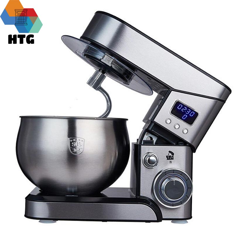 Máy trộn bột đánh trứngkem làm bánh trộn thực phẩm đa năng 5 lít hẹn giờ thông minh