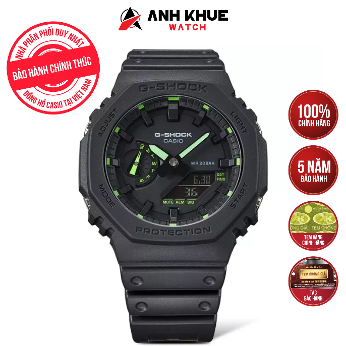 Đồng hồ casio nam g-shock ga-2100-1a3dr
