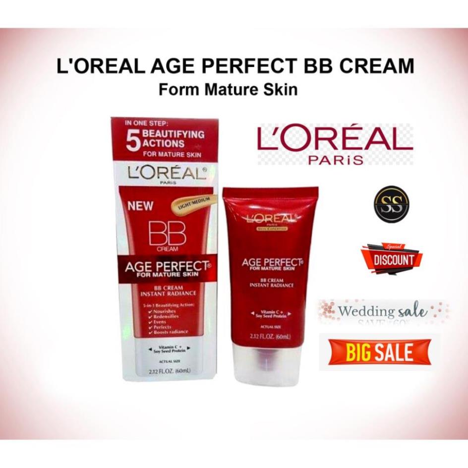 Kem Nền BB Cream Loreal AGE PERFECT INSTANT RADIANCE