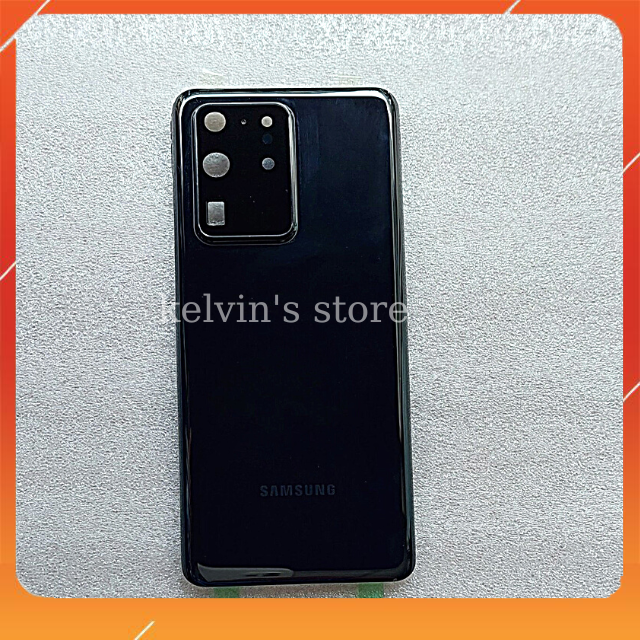 Vỏ nắp lưng samsung s20 ultra ,kèm cụm kính camera.