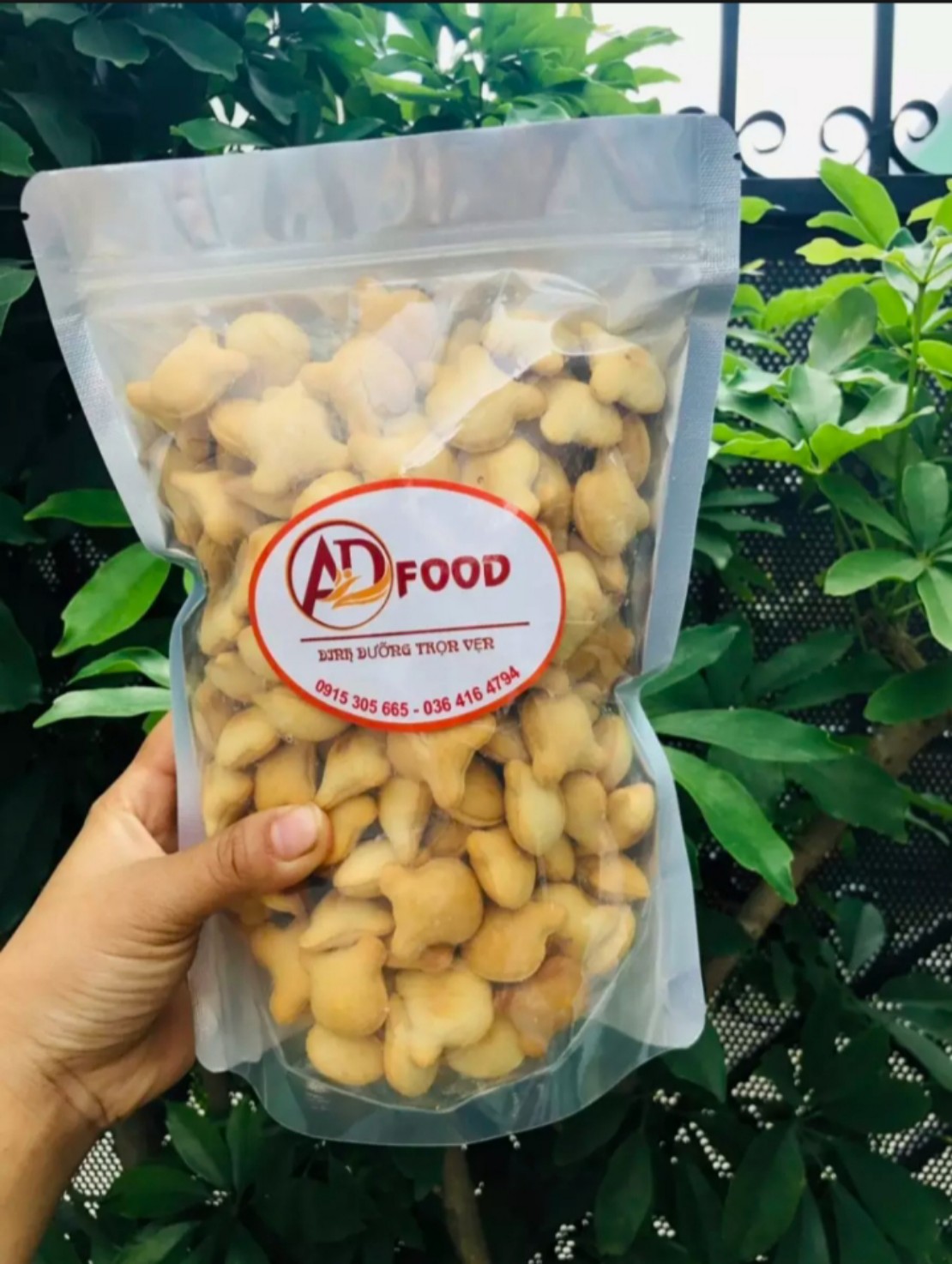 Bánh gấu nhân kem-1kg/bịch