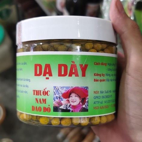 Dạ dày - thảo dược dân tộc dao đỏ