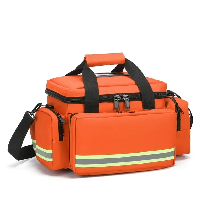 Emergency Kits  First Aid Kits 1200D Oxford Cloth Community Service Doctor Multifunctional Rescue Bag