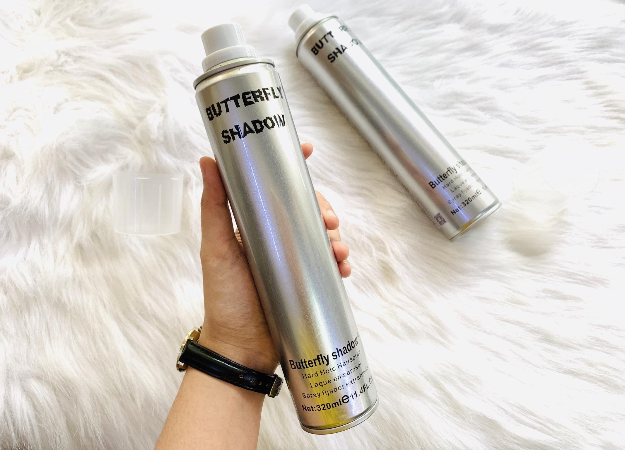 Gôm xịt tóc butterfly shadow 600ml chính hãng