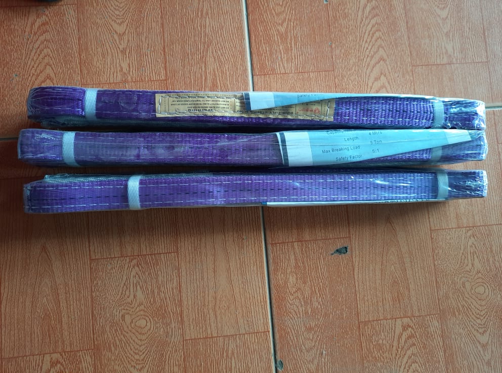 Cáp vải cẩu hàng 1 tấn x 1m, 2m, 3m, 4m, 5m