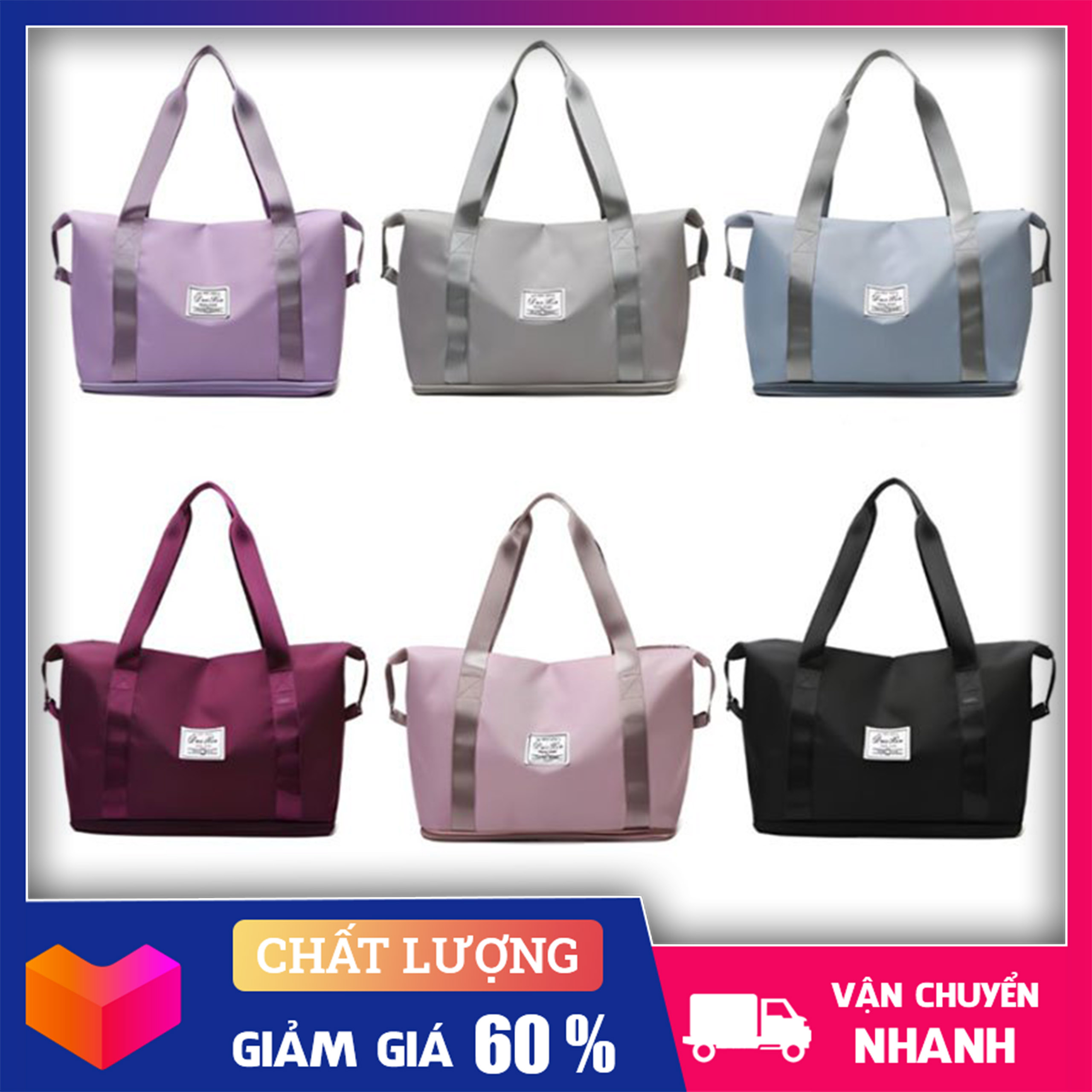 Túi Đựng Quần Áo Cỡ Lớn 2 Tầng Gấp Gọn Tiện Lợi , Siêu CHống Thấm