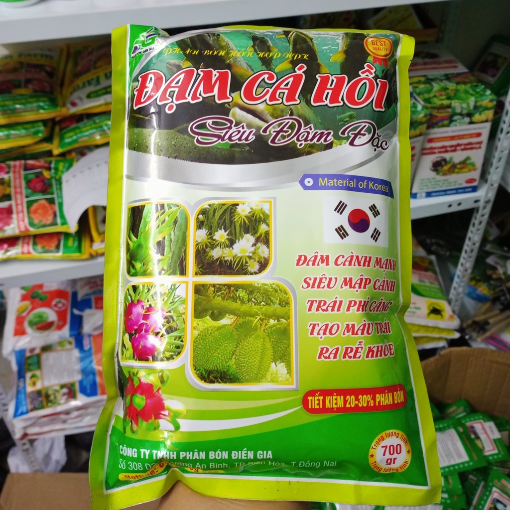 Đạm cá Koi siêu đậm đặc ra rễ khỏe,trái phì căng