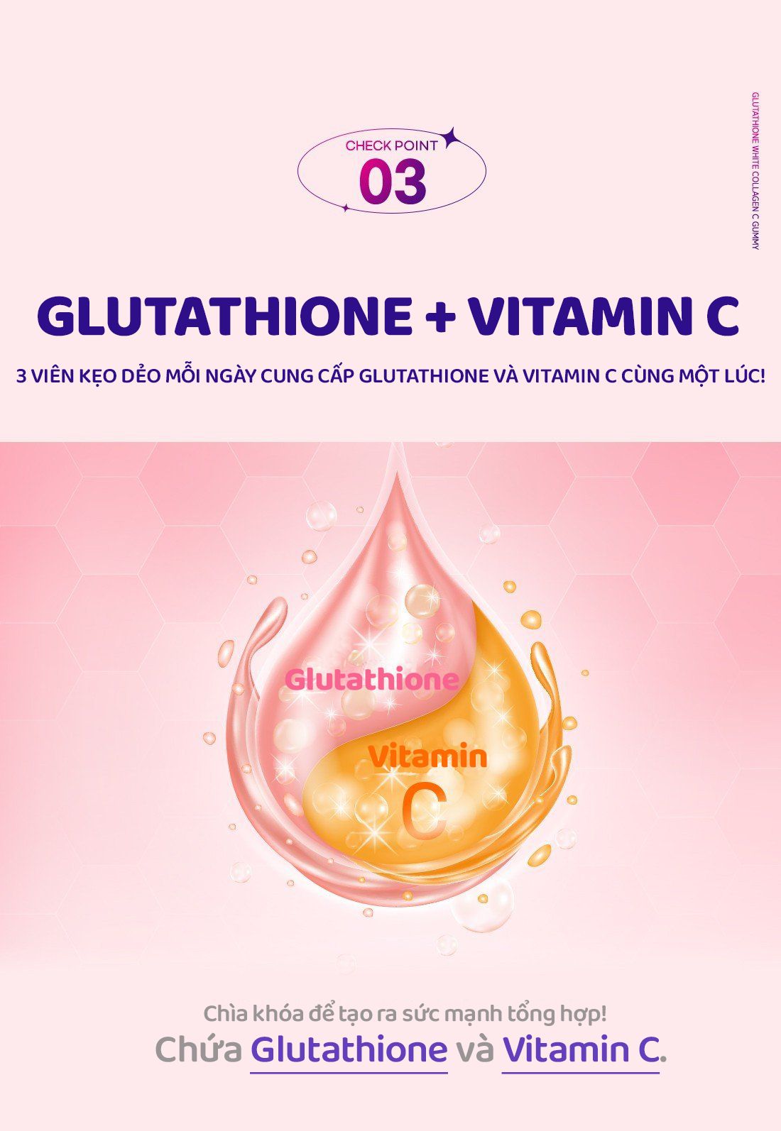 Kẹo Dẻo Glutathione Collagen Beauty Secret C Gummy Boto Hàn Quốc 30 Viên -  Kẹo