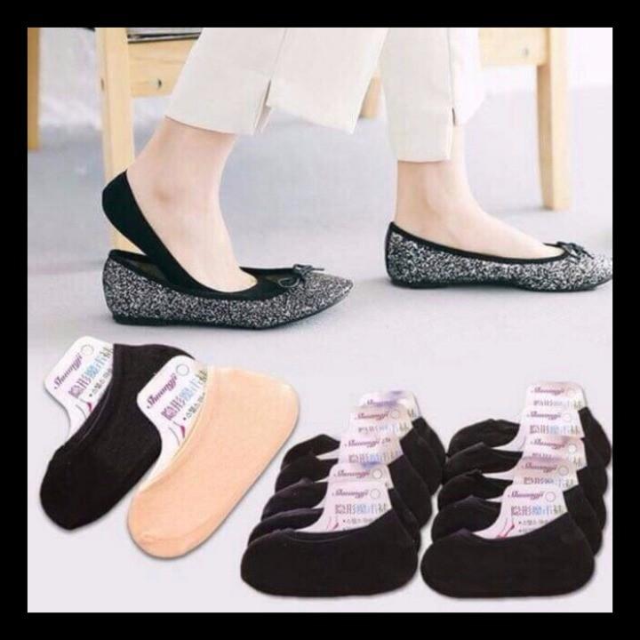 [Giá Sốc] Set 10 Đôi Tất Hài , Lười Da Chân Siêu Dai Lali Hàng Loại Đẹp