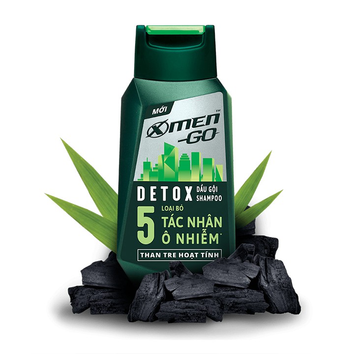 [HCM]DẦU GỘI XMEN GO DETOX 150g/ chai- Combo 2 chai