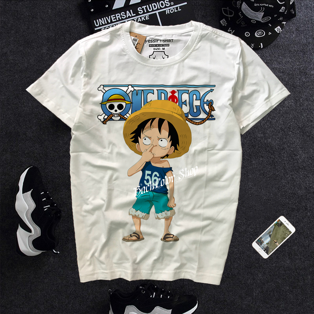 Áo Thun One Piece:
Có phải bạn luôn mơ ước được sở hữu một chiếc áo thun của nhóm Mũ Rơm trong anime One Piece? Giờ đây, bạn có thể thực hiện ước mơ đó với áo thun One Piece. Với nhiều màu sắc và thiết kế độc đáo, áo thun One Piece sẽ khiến bạn tự tin và nổi bật trong mọi hoàn cảnh.