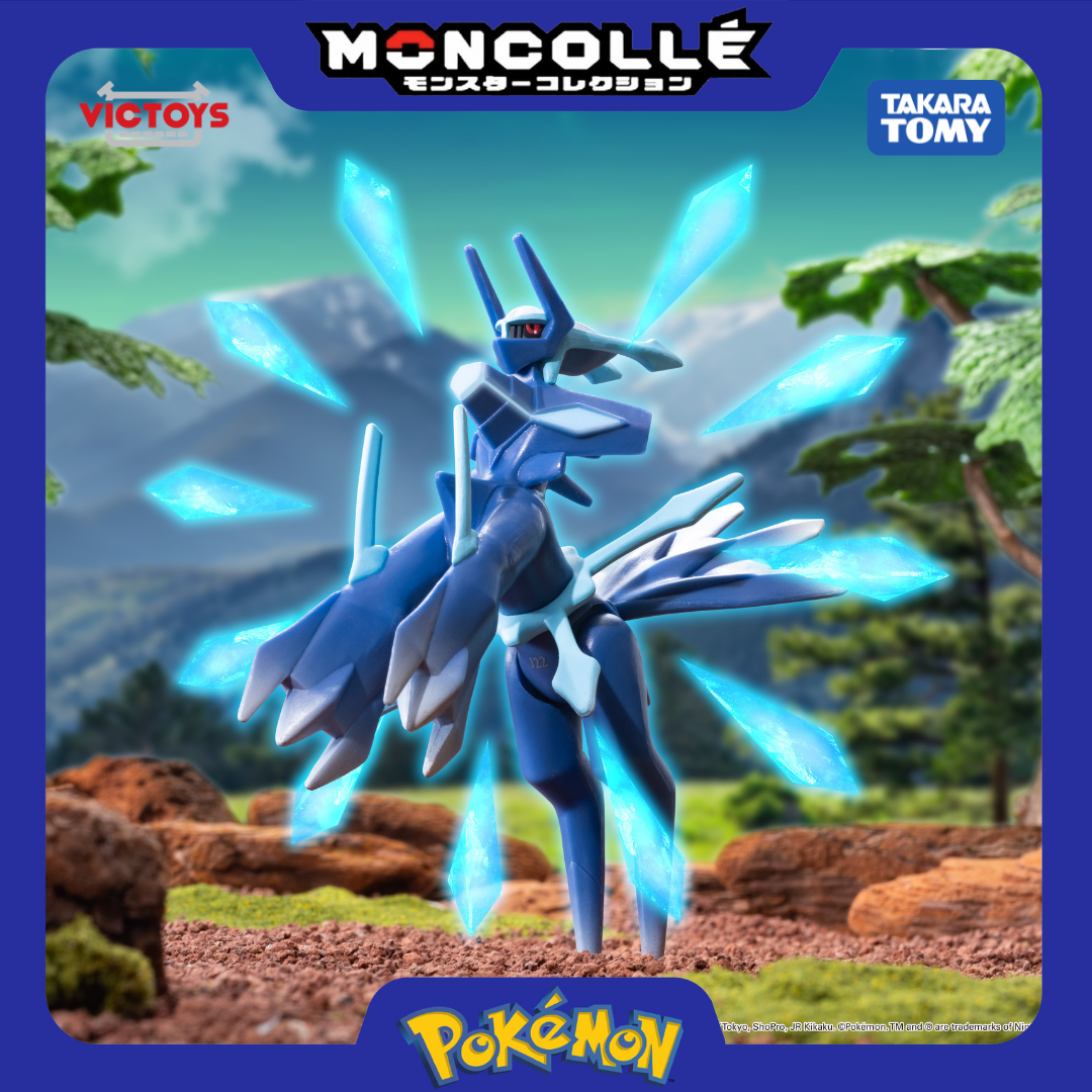 Mô hình pokemon moncolle ex ml-27 dialga origin form 912545 fullbox chính hãng takara tomy - victoys
